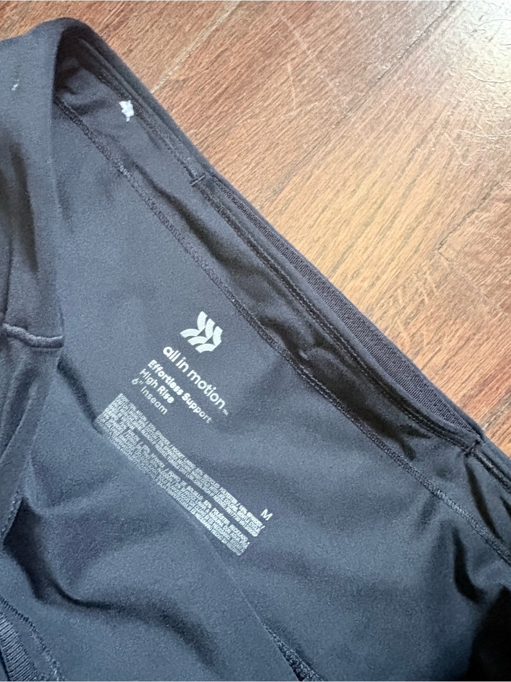 All in motion high rise bike short - black - medium - Picture 2 of 5